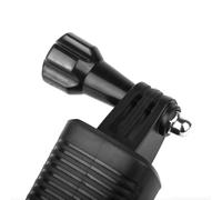 Gettimore Barre flottante pour caméra de sport, poignée de flottabilité avec cordon réglable, compatible avec 2/Pocket 2/Insta360 R/Osmo Pocket, matériau ABS, 21,5 x 4,3 x 4 cm, noir