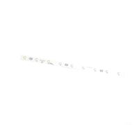 Gettimore Barre lumineuse LED pour réfrigérateur Midea DC12 V Bande de rechange pour BCD-432WGPZM 17431000002863 et BCD-482WTGM PCB 30 x 1,5 cm Éclairage intérieur économe en énergie