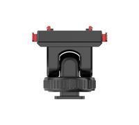 Gettimore Base à dégagement rapide pour Insta360 X5 et Ace Series - Réglage de l'inclinaison à 75°, coussinets en silicone absorbant les chocs, griffe et interface 1/4", aimants puissants pour un