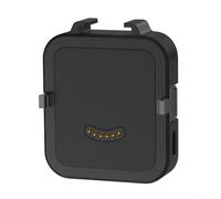 Gettimore Base de charge pour Insta360 Go pour Ultra avec batterie de 500 mAh, 4,5 x 2,5 x 5,5 cm pour caméra d'action (noir)