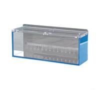 Gettimore Boîte d'observation et d'accclimation en acrylique pour enfants avec pour observation des écailles de poissons, crabes et grenouilles Transparent Camping en plein air Noir (bleu)