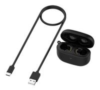 Gettimore Boîtier de charge pour Sony LinkBuds S, sortie 160 mA, design compact, 6,5 x 3 x 4,3 cm, matériau ABS, noir, avec câble de charge
