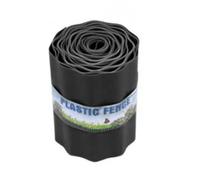 Gettimore Bordure de pelouse flexible en plastique noir - 10 cm de hauteur x 9 m de long - Pour le contrôle de l'herbe, le chemin et la séparation des parterres de fleurs