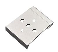 Gettimore Boucle de rail DIN de 35 mm pour clip de rail de guidage C45, support en alliage d'aluminium pour montage de circuit électronique industriel