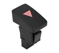 Gettimore Bouton de commutateur de danger de flash de voiture, bouton d'interrupteur de danger de console centrale 35510-TBA-A01 pour Honda pour Civic 2016-2022 en plastique