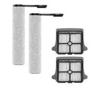 Gettimore Brosse de rechange et kit de filtre pour Tineco Floor One S7 S6 Pro, ensemble de 4 pièces avec poils en plastique durable, facile à installer pour une meilleure performance de nettoyage