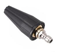 Gettimore Buse turbo rotative pour nettoyeur haute pression, 3600 PSI 2,5-3,5 GPM avec connexion rapide BSP de 6,35 mm, en acier inoxydable pour pièces de machine à laver de voiture