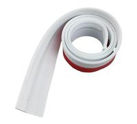 Gettimore Butée de porte inférieure ondulée - Bande d'étanchéité insonorisée et résistante aux intempéries pour résister au vent, réduction du bruit, 100 x 45 cm, matériau TPE, installation facile