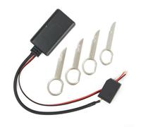 Gettimore Câble audio auxiliaire pour unité centrale Ford 6000CD - Compatible avec Focus pour mondeo C-Max pour Galaxy - Adaptateur musique 3,5 mm