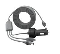 Gettimore Câble de chargeur de voiture USB C pour Starlink Mini : adaptateur CC vers CC 120 W avec affichage numérique, alliage d'aluminium + TPE, 2/3/5 m 3 m