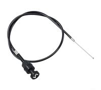 Gettimore Câble de commande d'étranglement en métal pour tondeuse à gazon PW50 50PY pour Honda, moto tout-terrain Suzuki pour VTT, noir, lisse, performance du moteur précise (A)