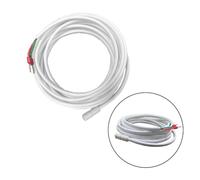 Gettimore Câble de sonde de température étanche 5 m pour thermostat électrique chauffant au sol, capteur NTC 10K3950, certifié IP68, blanc