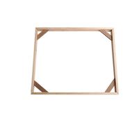 Gettimore Cadre en bois pour peinture sur toile, affiches et impressions, 20 x 30 cm/30 x 40 cm/40 x 50 cm, avec 3 cm de largeur et 1,3 cm d'épaisseur, finition lisse, prêt à accrocher