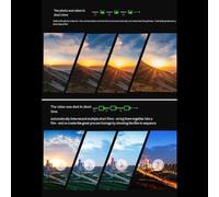 Gettimore Caméra numérique à LED à faible luminosité avec indice d'étanchéité IP66, 23 x 15 x 9 cm, minuterie compacte de surveillance de la faune pour une utilisation en extérieur, noir