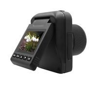 Gettimore Caméra Time Lapse étanche 32MP 4K avec écran rotatif à 90° pour les aventures en plein air, compact 6,6 x 8,4 x 6,6 cm, noir
