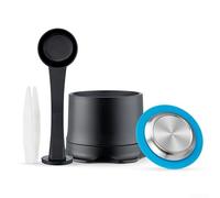 Gettimore Capsule de café réutilisable avec filtre en acier inoxydable pour cafetière Nespresso Zenius ProCoffee - Capacité de 3 à 4 g - Tasse à expresso rechargeable