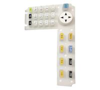 Gettimore Clavier LCD en silicone souple de remplacement compatible avec Total Station TS02 TS06 TS15 GM52 IM52 A