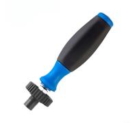 Gettimore Clé à pédale de vélo Outil de simulation pour débogage de transmission de manivelle avec poignée antidérapante en polypropylène et trois têtes d'engrenage pour une utilisation (clé à pied)