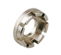 Gettimore Clé à rayons de vélo pour VTT et vélo de route - Acier haute dureté avec revêtement galvanisé, taille 9-15 (5 mm/4,4 mm/3,76 mm/3,7 mm/3,45 mm/3,3 mm), 0,06 kg