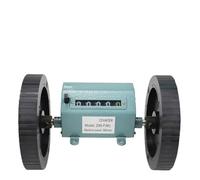 Gettimore Compteur de machine textile à 5 chiffres, portée de 0 à 9999,9 m avec affichage LED pour Z96-F, fonction de réinitialisation, construction en métal + plastique