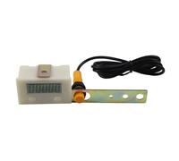 Gettimore Compteur électronique à induction magnétique, gamme 0-99999, faible consommation d'énergie, interrupteur de proximité et support, compatible avec Shark RV2610WA/RV2620WA/RV2410WD/AI