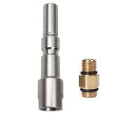 Gettimore Connecteur rapide pour nettoyeur haute pression de 6,35 mm pour Nilfisk Kew Alto Wap, adaptateur de pot en mousse métallique, libération sans outil, 2900 PSI