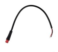 Gettimore Connecteurs étanches pour vélos électriques Bafang | Choix de 2/3/4/5/6 broches (15 g chacun) (2 broches mâle)