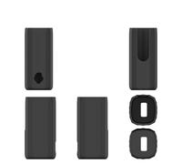 Gettimore Coque de protection en silicone pour casque Skullcandy Method 360 ANC - Coque souple et durable avec découpes précises - Coque antichoc pour écouteurs - Noir