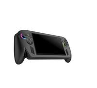 Gettimore Coque de protection en silicone pour ROG Ally-X, résistante aux chocs et aux rayures, avec prise en main améliorée, compatible avec les manettes Xbox, noir/blanc/rose