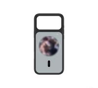 Gettimore Coque de téléphone à projection d'écran à monter soi-même, écran HD 1,85 pouces, charge inversée magnétique, Tpe avec alertes de notification pour les jeux (noir)