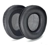 Gettimore Coussinets de rechange noirs pour casque sans fil JLab Studio pour Pro - Matériau PU - Isolation du bruit et confort
