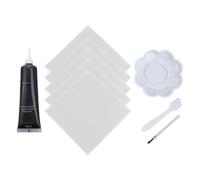 Gettimore Crème de rénovation du cuir de voiture 50 ml, kit de rénovation pour réparer les rayures, les fissures et le pelage sur les canapés, sièges de voiture, chaussures, comprend des outils