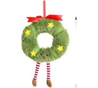 Gettimore Décoration de sapin de Noël en peluche, style coréen, poupée Cookie Man, guirlande à suspendre pour décoration de vacances, 15 x 22 cm et 15 x 28 cm