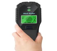 Gettimore Détecteur de câble portable avec 5 modes de balayage pour fils AC sous tension, goujons et métal - jusqu'à 80 mm de profondeur, écran LCD, alerte audio, design ergonomique