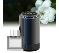 Gettimore Diffuseur de voiture 2 en 1 avec projection d'étoiles et pulvérisateur de contrôle multi-étapes, machine d'aromathérapie avec lumières d'ambiance multicolores pour la plupart des C