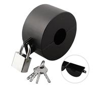 Gettimore Dispositif de verrouillage de vanne à porte avec verrou à mot de passe pour robinet d'eau extérieur, couvercle de robinet antivol en acier inoxydable 304 pour la maison, le jardin, la cour