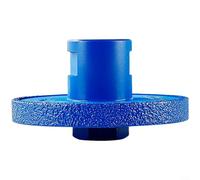 Gettimore Disque à rainurer diamant pour meuleuse d'angle, disque plat pour meuler, pierre, carrelage, marbre, support 5/8-11, convient pour humide et sec (10 mm)