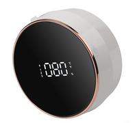 Gettimore Distributeur automatique de savon en mousse gel 300 ml, support mural sans contact avec affichage de la température et de la puissance, pour salle de bain, construction ABS + PP, contrôle de