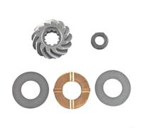 Gettimore Écrou de pignon de boîte de vitesses en métal et kit de palier de butée pour hors-bord 9,9-15HP compatible avec 63V-45551-00