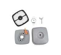 Gettimore Ensemble de couvercle de filtre à air pour Echo 13031305863 21041752730-210 - Kit complet avec écrou de base de filtre et retenue - Construction en plastique + métal pour plus de durabilité