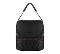 Gettimore Étui de protection compatible avec Bose SoundLink Color 2, sac de rangement en nylon durable avec poche extérieure pour câbles et accessoires
