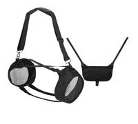 Gettimore Étui de transport pour JBL Boombox 4 - Étui de voyage en nylon durable avec couvercles latéraux et sac à accessoires, noir