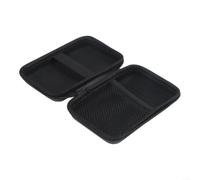 Gettimore Étui rigide compact en EVA pour disque dur externe 2,5 pouces, pochette de rangement antichoc pour écouteurs, câbles de banque d'alimentation, sac électronique de voyage