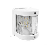 Gettimore Feu de navigation LED en acier inoxydable 316 et nylon blanc pour yacht bateau (base)