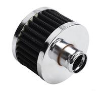 Gettimore Filtre à air de voiture à haut débit de 23 mm d'admission d'air froid, couvercle de valve