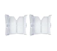 Gettimore Filtre à peluches pour Bosch Siemens 752387 compatible avec iQ500 iQ700 iSensoric Extra Class Series 4/6 800 modèles Blanc