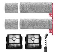 Gettimore Filtre brosse rouleau pour aspirateur Eureka RapidWash NEW730/NEW730BK Wet Dry 1 brosse rouleau + 1 filtre + 1 brosse de nettoyage