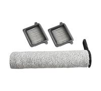 Gettimore Filtre brosse rouleau pour nettoyeur de sol sans fil à vapeur Tineco FLOOR ONE S7, rouleau brosse en microfibre et filtre HEPA pour modèle tout-en-un, fonction autonettoyante