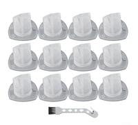 Gettimore Filtre de rechange VF110 pour aspirateur à main sans fil Black & Decker CHV1410L 12 filtres et 1 brosse de nettoyage