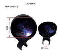 Gettimore Filtre d'objectif de casque de soudage en verre pour lampe torche Tig QQ-150 WP18 WP26 WP-9/17/18/26, 1 paquet